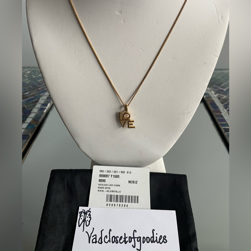 🚨 SOLD 🚨 Saint Laurent Love Necklace - Picture 5 of 5